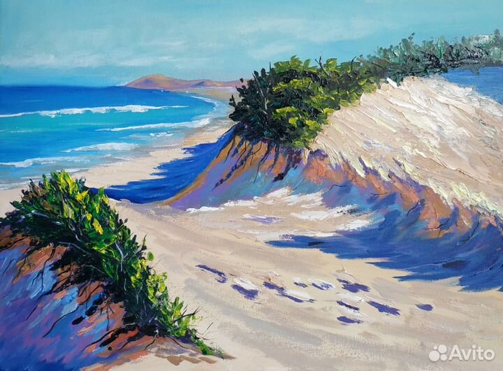 Картина маслом на холсте пейзаж