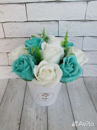 Цветы из мыла