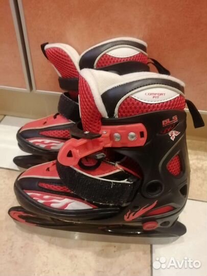 Коньки раздвижные 30 размер