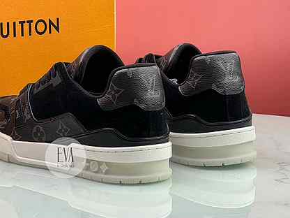 Кроссовки мужские Louis Vuitton Trainer Black