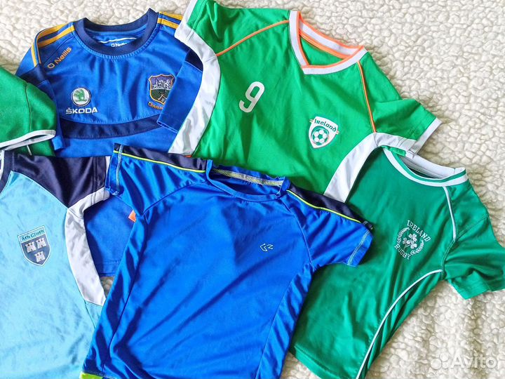 Футболки спортивные Adidas, Naik,O'Neills 4-7лет