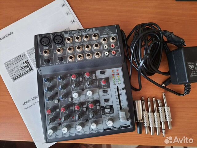 Микшерный пульт behringer xenyx 1002