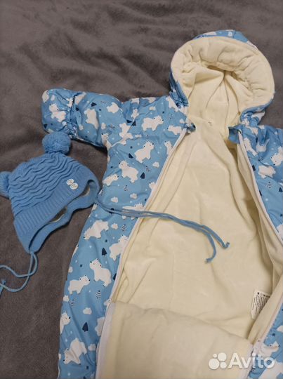 Комбинезон на мальчика демисезонный рост 68