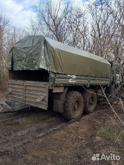 Тент на военный камаз 5350