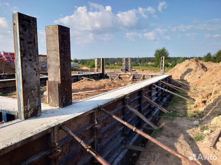 Мелкощитовая опалубка 1,5 м