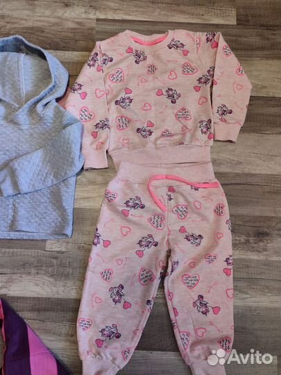 Платье, водолазка, толстовка, лосины 86 92