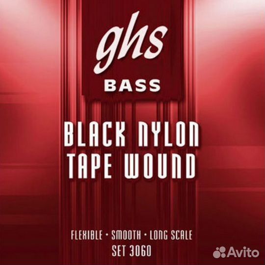 Струны для бас-гитары GHS Strings 3060