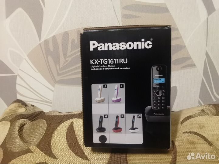 Телефон panasonic dect KX-TG1611