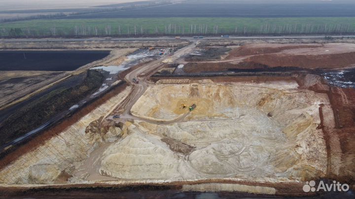 Песок карьерный