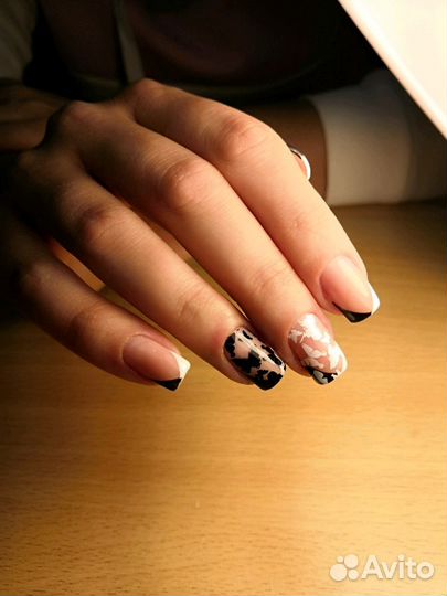 Гель лак, Наращивание ногтей,Маникюр