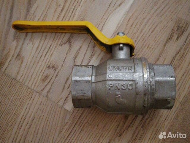 Кран шаровый 1 дюйм 1/2 купить в Рязани | Товары для дома и дачи | Авито