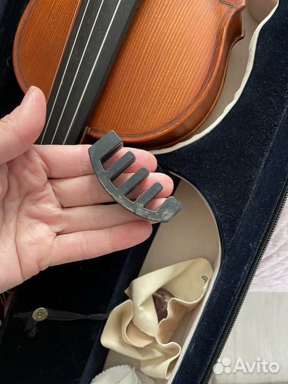 Скрипка 4/4 комплект со смычком, чехлом