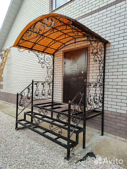 Кованное крыльцо