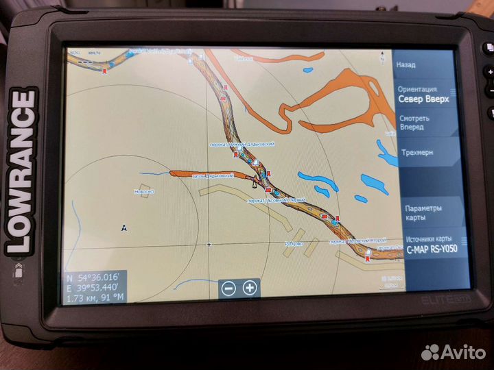 Карта глубин C-MAP RS-Y050