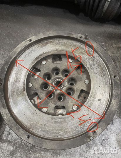 Маховик на мерседес вито/спринтер 2.2cdi