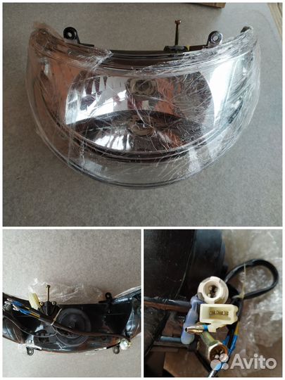 Фара передняя оптика передняя stels оригинал
