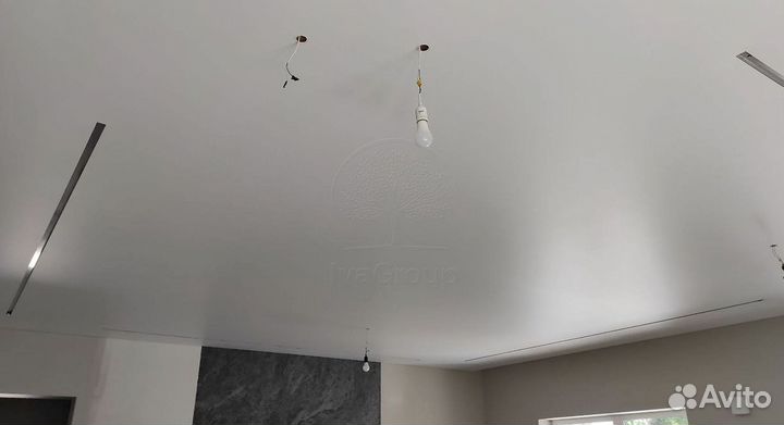 Натяжные потолки. Чистый монтаж