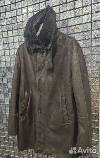 Дубленка мужская armani размер 50