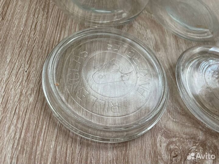 Стеклянные банки Rillerglass Ankerglas