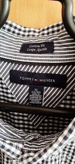 Оригинальная мужская рубашка tommy hilfiger
