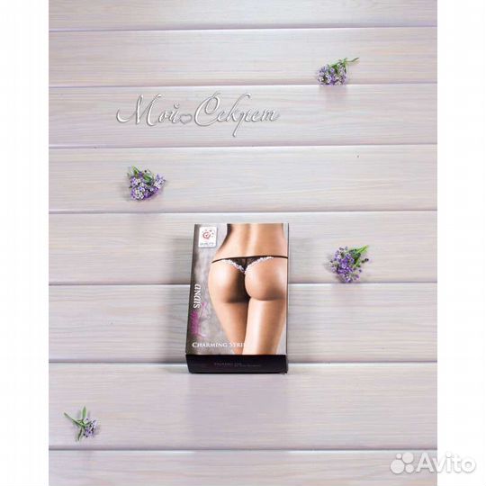 Женские стринги с кружевом новые Польша р-р 46