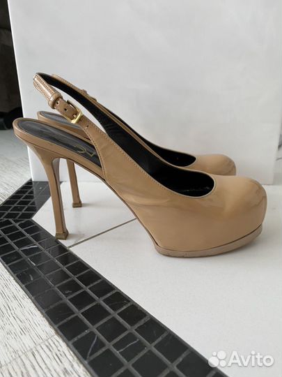 Брендовые туфли Saint Laurent на размер 37-37,5