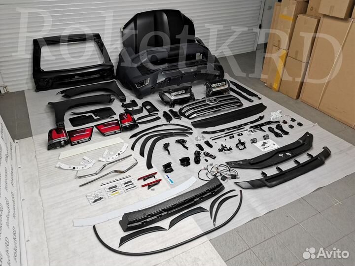 Рестайлинг Toyota Land Cruiser 300 в Наличии