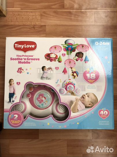 Мобиль на кроватку тини love