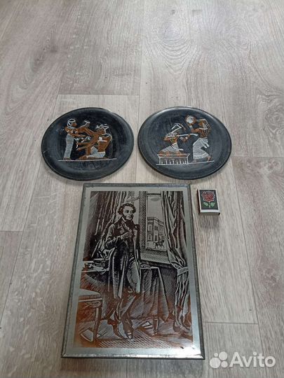 Коллекция советской чеканки