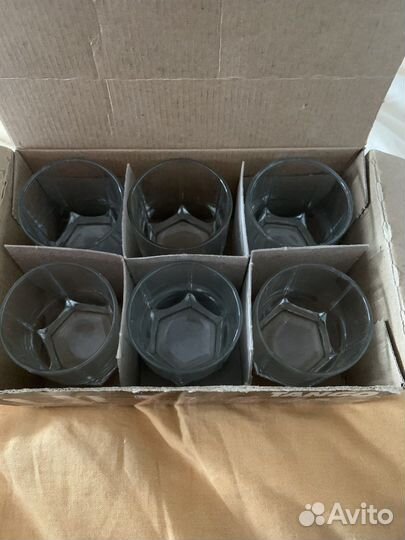 Стопки для водки 6 штук в упаковке