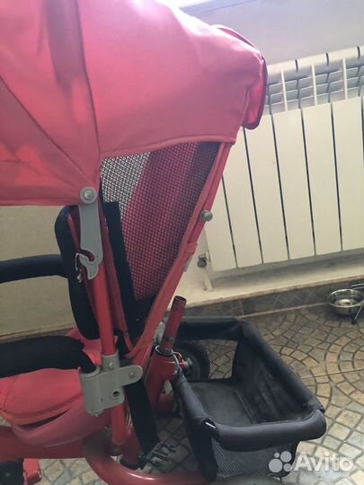 Велосипед коляска с ручкой