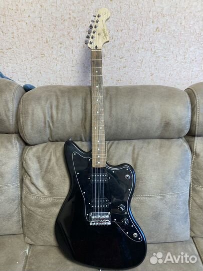 Гитара Fender squier affinity jazzmaster HH BLK