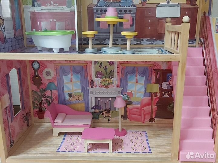 Домик кукольный кидкрафт