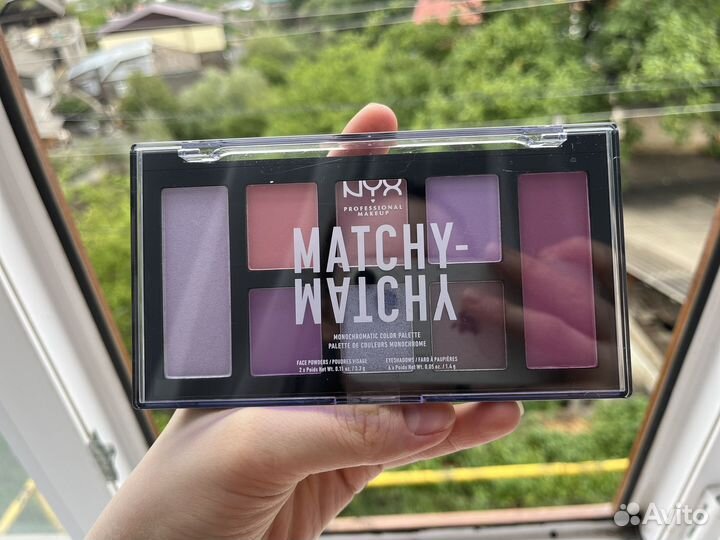 Палетка теней Nyx matchy