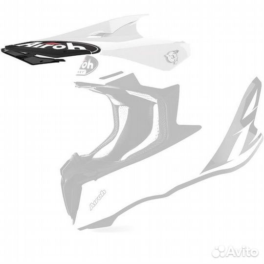 Козырек для мотошлема Airoh just1 J38 kioshi