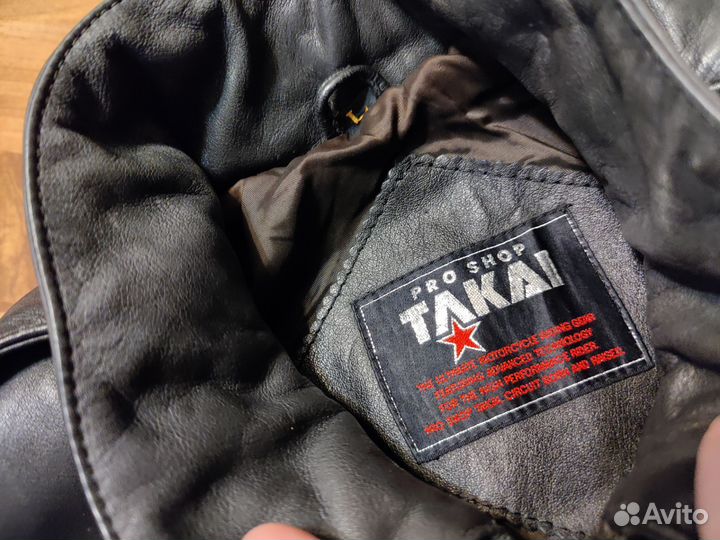 Кожаная куртка Takai vintage