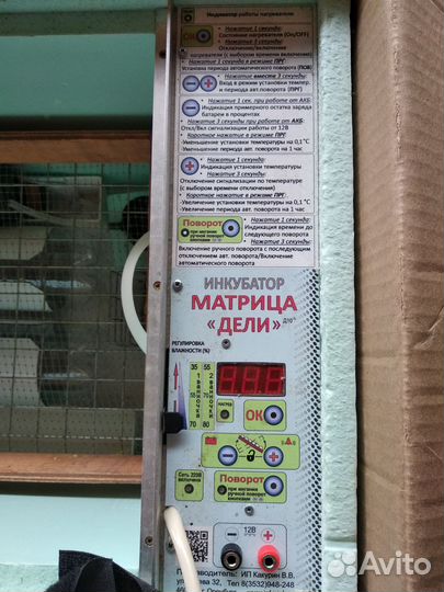 Инкубатор матрица дели