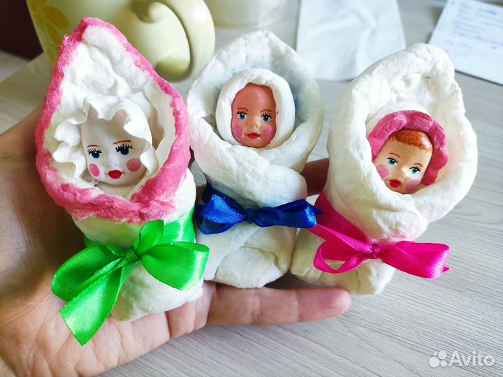 Ватные игрушки