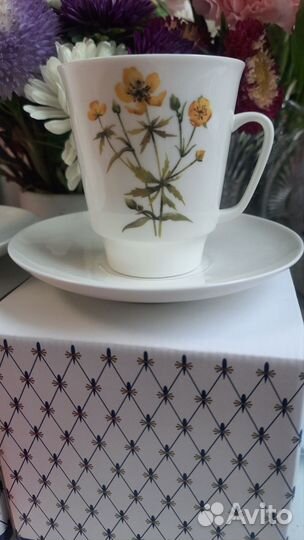 Чашка с блюдцем 2 шт ифз