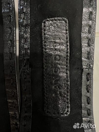 Пояс кожаный