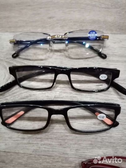 Очки для чтения на +2.5,3.0,3.5