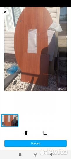 Стол овальный