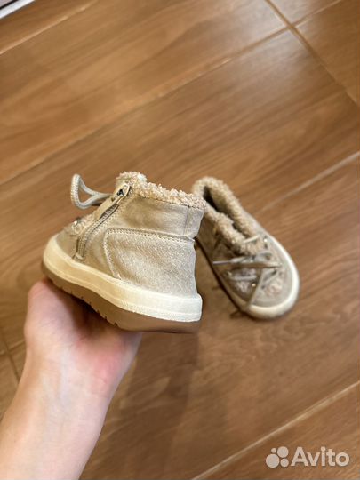 Ботинки утепленные детские