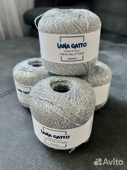 Пряжа для вязания Lana Gatto с люрексом