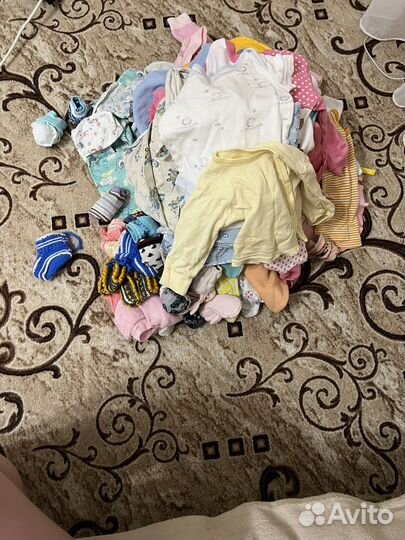 Детские вещи от 0 до 6 месяцев