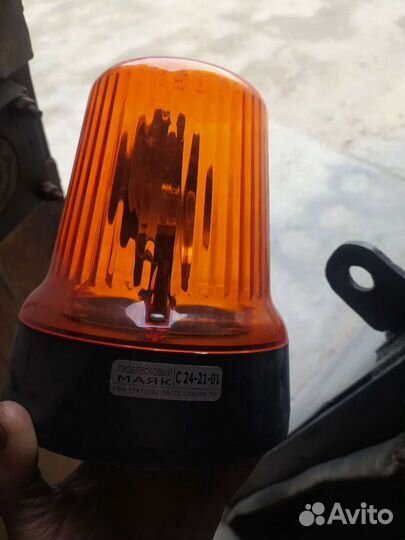 Мигалка,проблесковый маячок, оранжевый