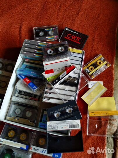Аудиокассеты Basf, TDK, Goldstar, Raks