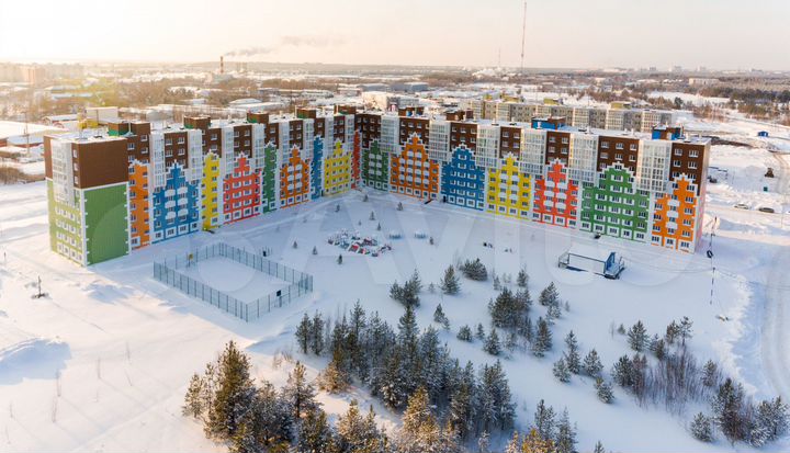 2-к. квартира, 71,3 м², 4/7 эт.