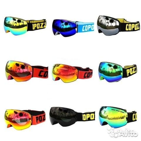 Горнолыжные маски очки, для лыж и сноуборда Copozz
