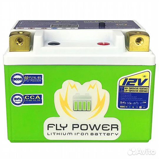 Мото аккумулятор Fly Power FLY4L-BS